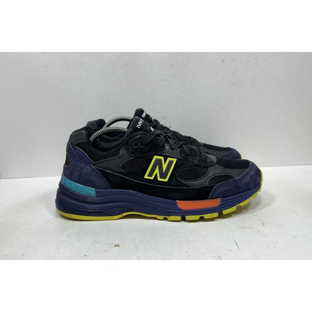 New Balance 992 MiUSA Black Purple M992LT Men's Size 9 Shoes Sneakers